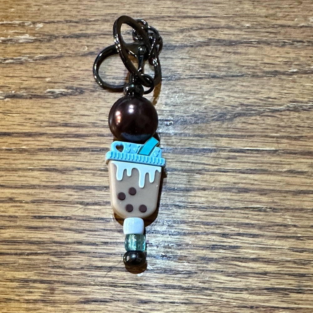 Brown and Blue Key Holder